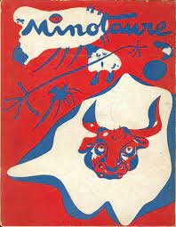 First issue of the Surrealist magazine Minotaur for which Picasso designs the cover