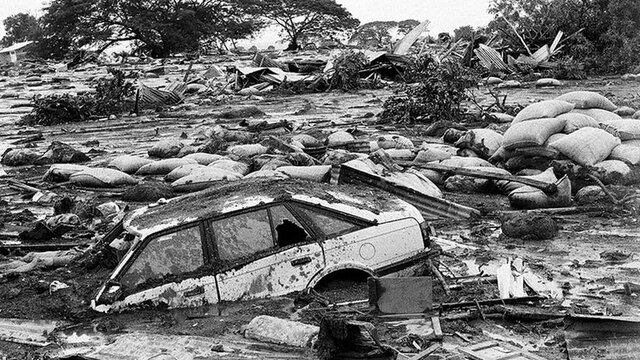 11:30 p.m. Destrucción  de Armero