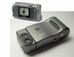 La Casio QV-10 fue una de las primeras cámaras digitales. El QV-10 tenía un CCD de 250 kilopíxelas, LCD de 1,8" y estaba alimentado por baterías AA.