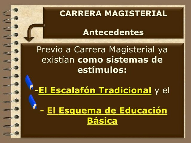 ESCALAFON TRADICIONAL EL ESQUEMA DE EDUCACIÓN BÁSICA