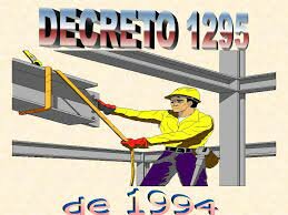 Decreto 1295 del 22 de Junio de 1994