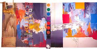 According to What | Jasper Johns (collage)