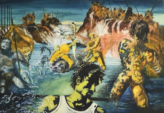 Tuna Fishing | Salvador Dali (painting)