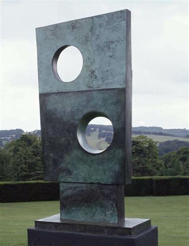 Squares with Two Circles | Barbara Hepworth (sculpture)