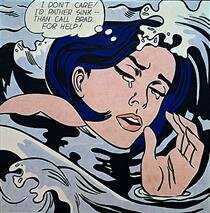Drowning Girl | Roy Lichenstein (painting)