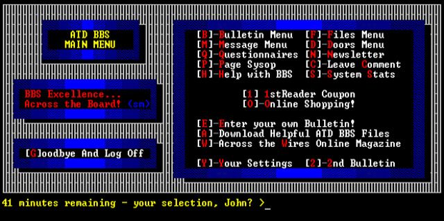 CBBS (Computer Bulletin Board Systems)