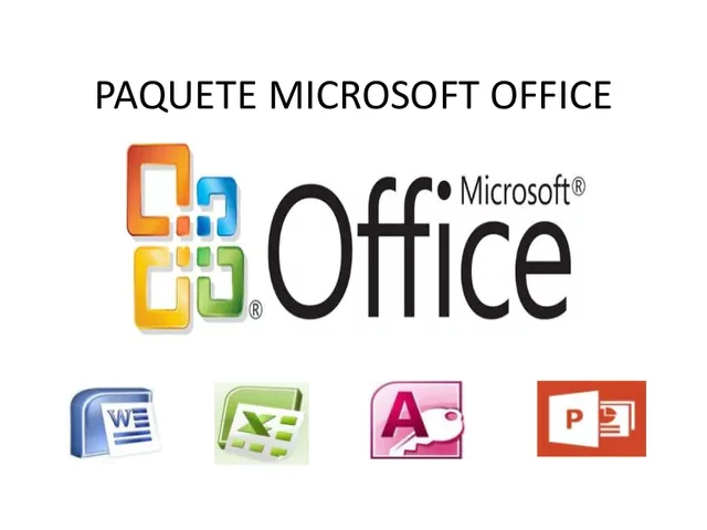 Sale el paquete de microsoft office