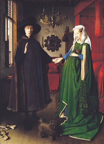 Giovanni Arnolfini and His Wife