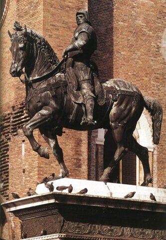 The Bartolomeo Colleoni statue