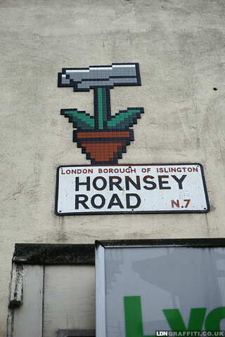 CCTV Flower (Street Art)