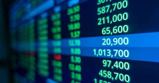 Enron en el mercado accionario