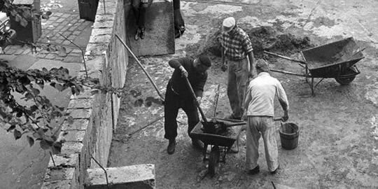 Construccion Muro de Berlin