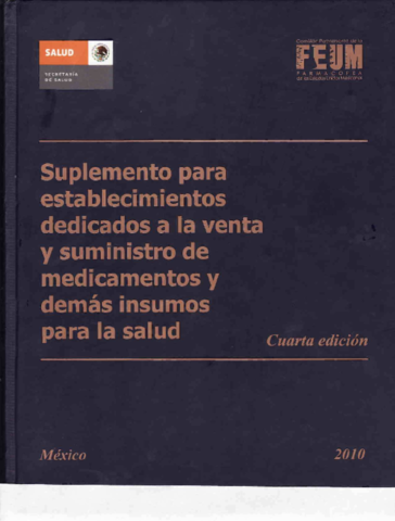 Se publicó el suplemento para farmacias.
