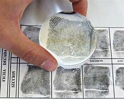 1858. Impresiones dactilares para evitar la suplantación de la persona.