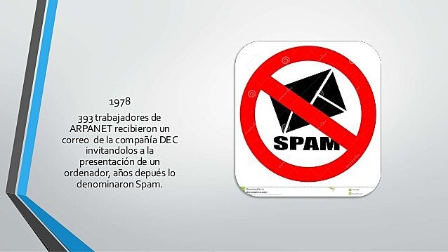 El primer SPAM