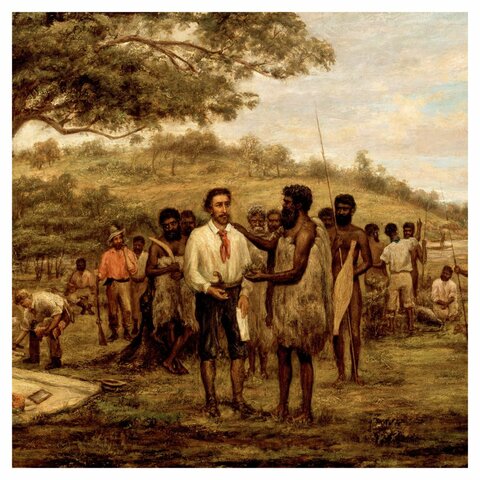 John Batman presented the Wurunjeri elders with a land use agreement