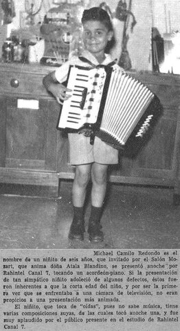 Niño músico Michael Camilo debuta por televisión