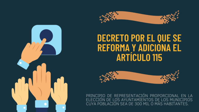 Decreto por el que se reforma y adiciona el artículo 115.