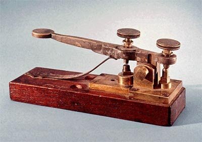 Telégrafo- Samuel Morse- 1854 Francia
