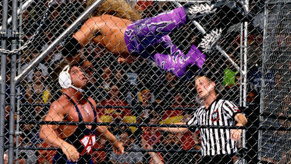 Steel Cage & Injured
