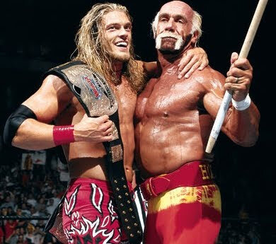 Tag Team Champion with Hulk Hogan