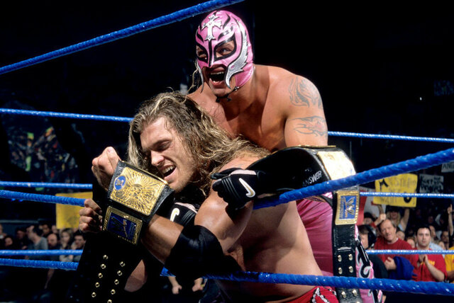 Tag Champion with Rey Mysterio