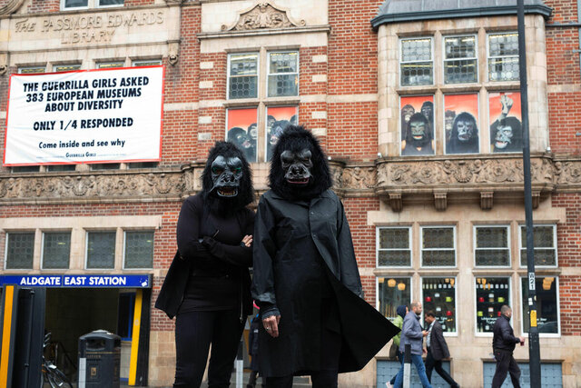 STREET VIEW OF GUERRILLA GIRLS, IS IT EVEN WORSE IN EUROPE?