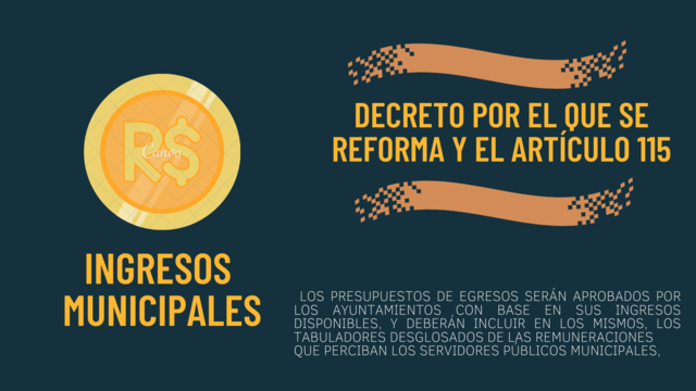 Decreto por el que se reforma el artículo 115.