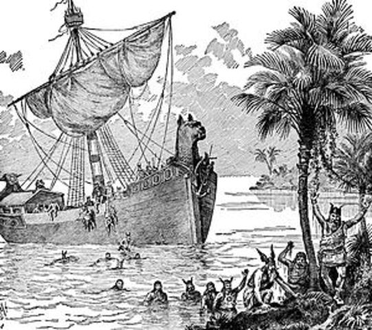 Vikings discover the New World