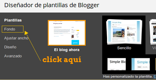 diseñador de plantillas de blogger