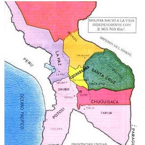 Nacimiento de Bolivia