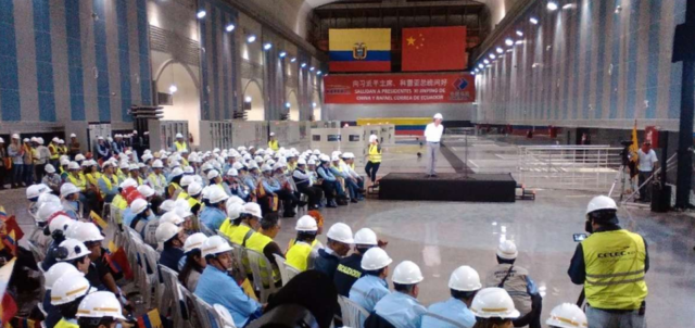 Inauguración de Coca Codo Sinclair
