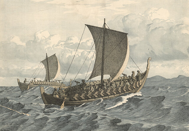 The Vikings re-invade England