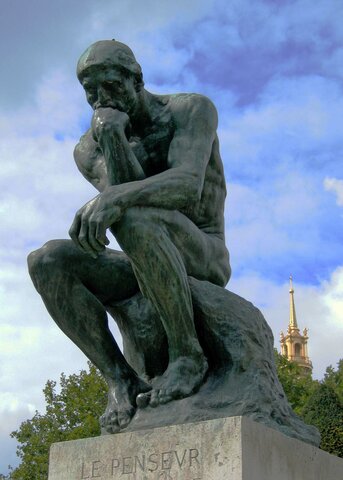 The Thinker, Auguste Rodin