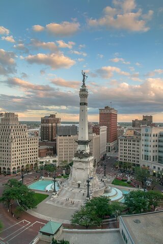 Indiana State Soldiers and Sailors Monument, Bruno Schmitz