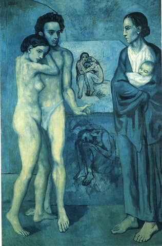 La Vie, Pablo Picasso