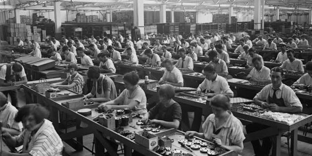 Administración científica por Frederick Taylor