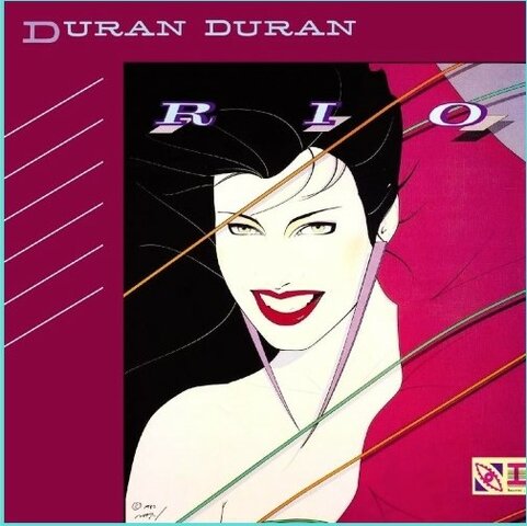 Patrick Nagel, "Rio" Album Cover (Poster)