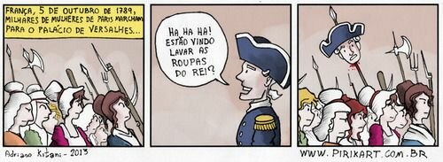 Marcha das mulheres ao palácio de Versalhes