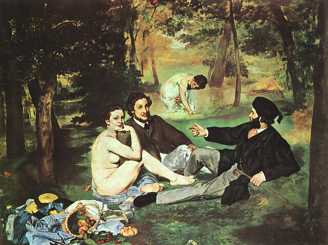 Le Déjeuner sur l'herbe by Édouard Manet