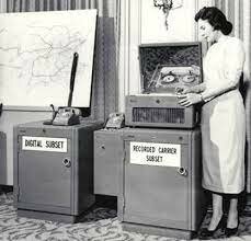 When was the modem invented and by whom?