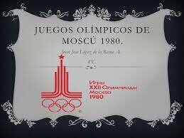 Juegos Olímpicos en Moscú