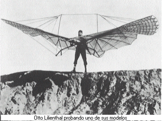 Los hermanos Wrigth vuelan en su avión el Flyrer II