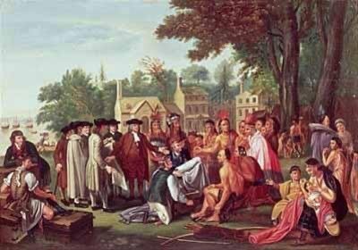 Penn's Treaty with the Indians (Painting)