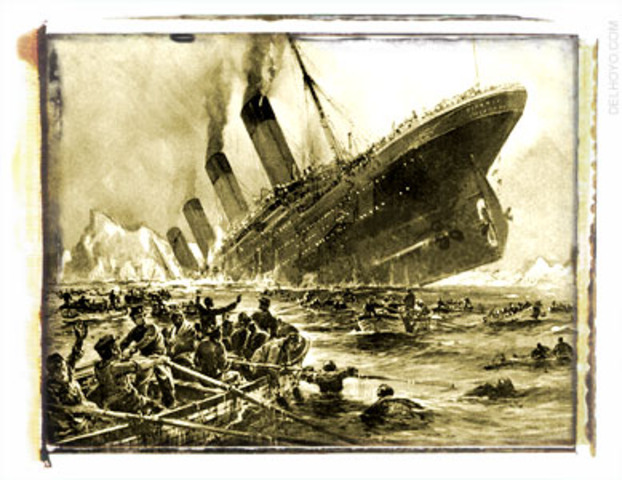 Se hunde el Titanic
