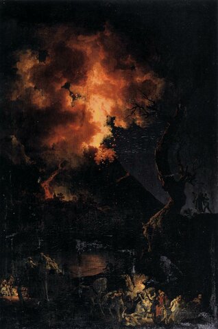 The Eruption of Vesuvius (Painting)