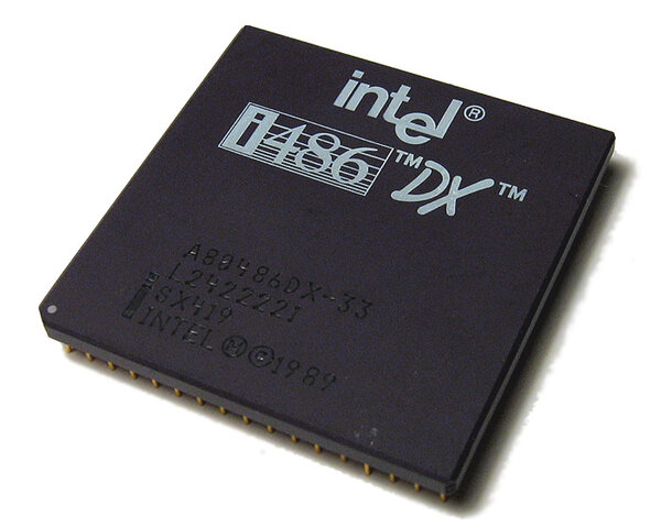 PRIMERO CON MÁS DE UN MILLON DE TRANSISTORES: Intel y AMD 486DX