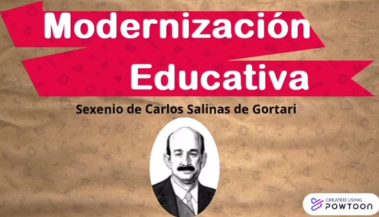 Reforma educativa: modernización