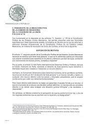Proyecto que reforma el artículo 6° en México