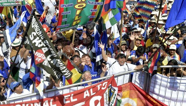 Continuacion con la contienda electoral